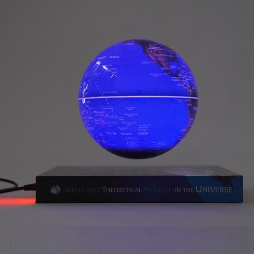 Magnetic levitating globe - levitating, led
