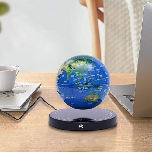 Magnetic levitating globe - 6",