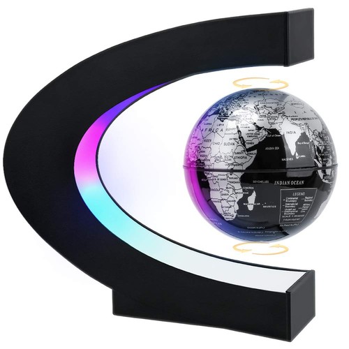 Black magnetic levitating - black,