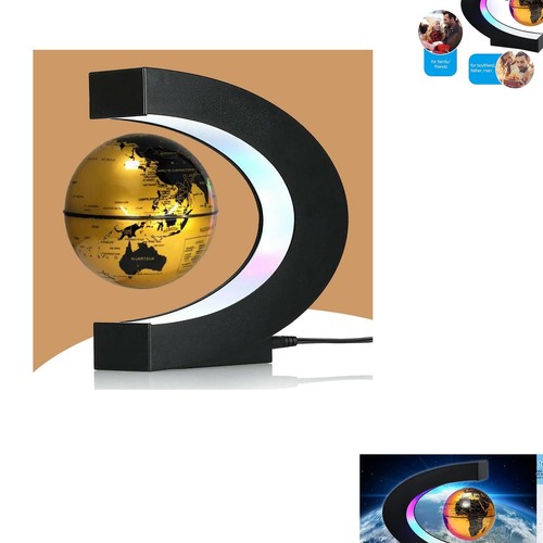 Magnetic levitation globe - levitation, with