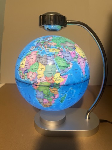 Floating globe magnetic - floating, 8''